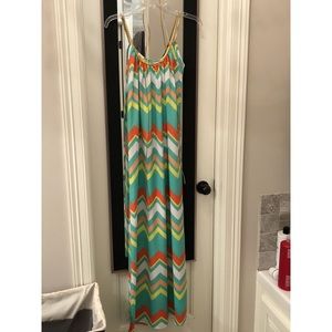 Multi color maxi dress. GREAT FOR EASTER 🐣